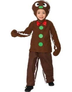 Peperkoek/Gingerbread Kostuum Kind -Vakantie Kledingwinkel peperkoek gingerbread kostuum kind 3
