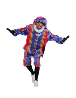 Piet Velours De Panne Met Cape "Bilbao", Paars-Roze