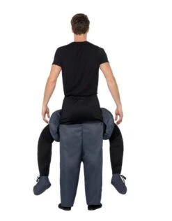 Piggyback Dictator Kostuum, Grijs -Vakantie Kledingwinkel piggyback dictator kostuum grijs 2