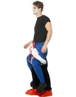 Piggyback Enge Clown, -Vakantie Kledingwinkel piggyback enge clown 1