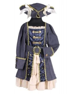 Piratenkapitein Luxe Meisje -Vakantie Kledingwinkel piratenkapitein luxe meisje 2