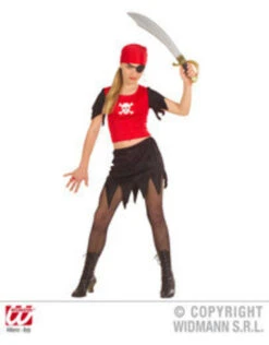 Piratenmeisje Fiberoptisch 140