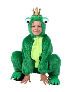 Pluche Overall Kikkerkoning, Groen