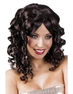 Pruik Cocktail Zwart