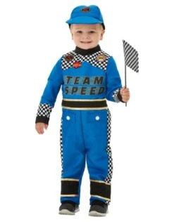 Race Kostuum Voor Peuters, Blauw