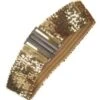 Riem Elastisch Pailletten Goud