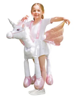 Rijdend Op Eenhoorn Kostuum Unisex, Kind