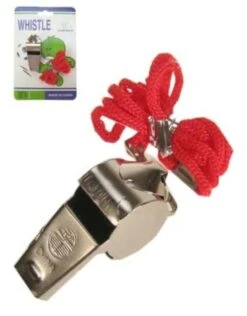 Scheidsrechter Fluit Met Koord