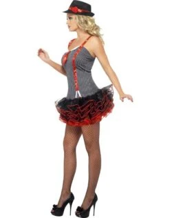 Sexy Gangster, Zwart/rood -Vakantie Kledingwinkel sexy gangster zwart rood 1