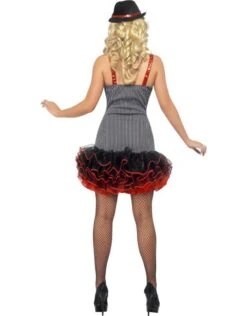 Sexy Gangster, Zwart/rood -Vakantie Kledingwinkel sexy gangster zwart rood 2