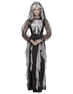 Skelet Bruidje -Vakantie Kledingwinkel skelet bruidje 1