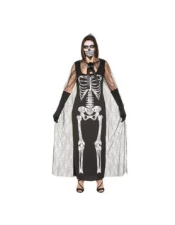 Skelettenjurk Met Mantel
