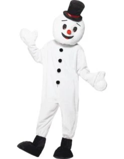 Sneeuwman Mascotte Kostuum