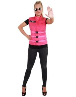 S.O. W.H.A.T Vest Roze Dames, One Size