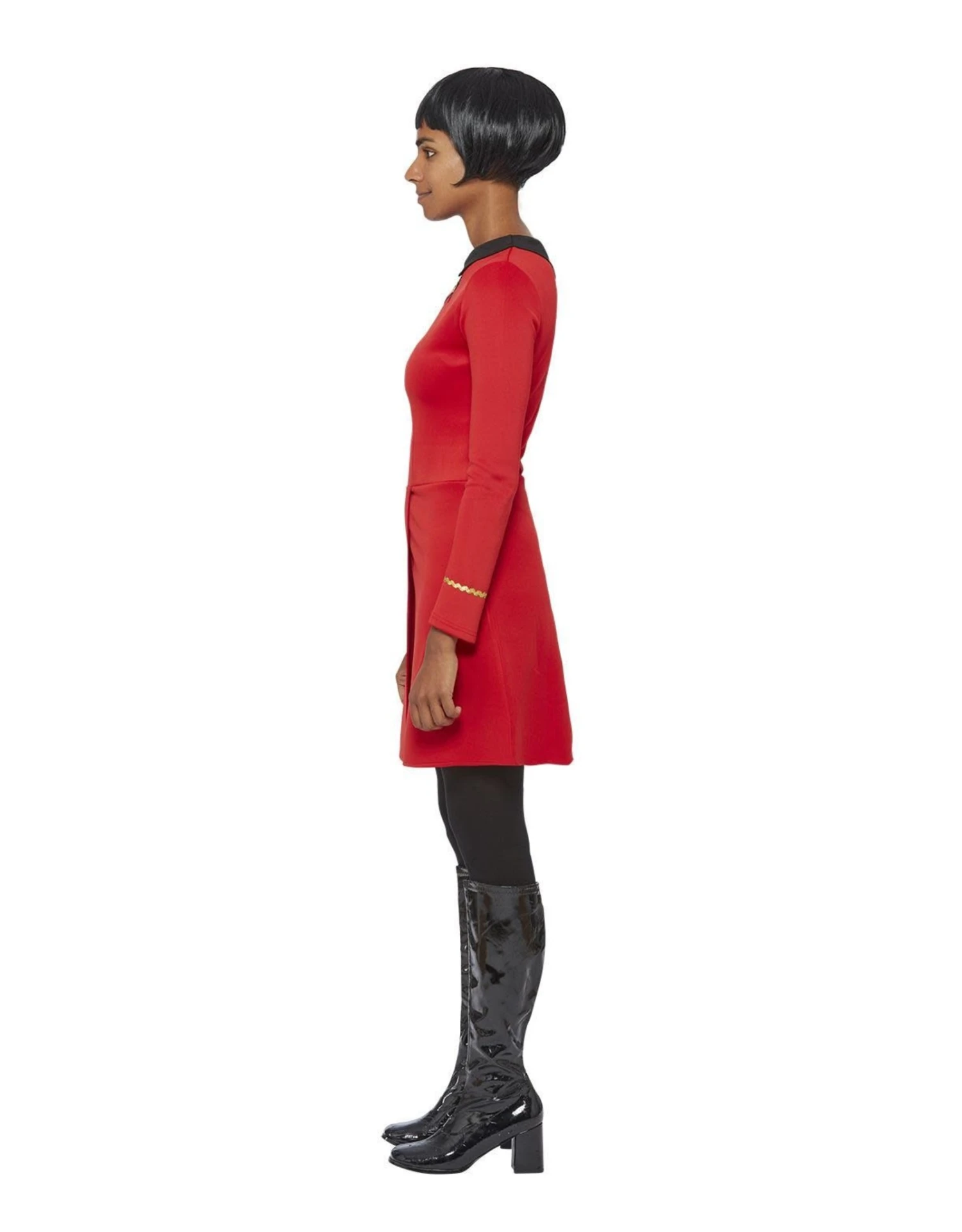 Star Trek Original Series Operation Uniform Voor Dames, Rood 3 Star Trek Original Series Operation Uniform Voor Dames, Rood - Afbeelding 3
