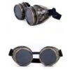Steampunk Bril Goud Kleurig