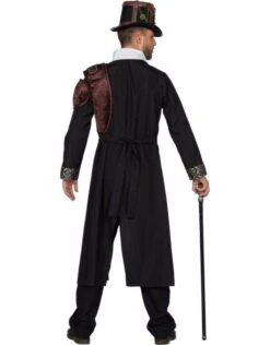 Steampunk Zwart, Heren -Vakantie Kledingwinkel steampunk zwart heren 2