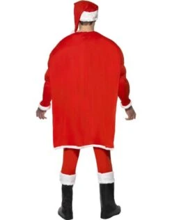 Super Fit Kerstman Kostuum -Vakantie Kledingwinkel super fit kerstman kostuum 3