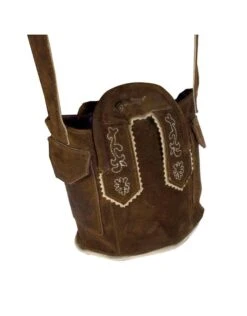 Tasje Leer Lichtbruin