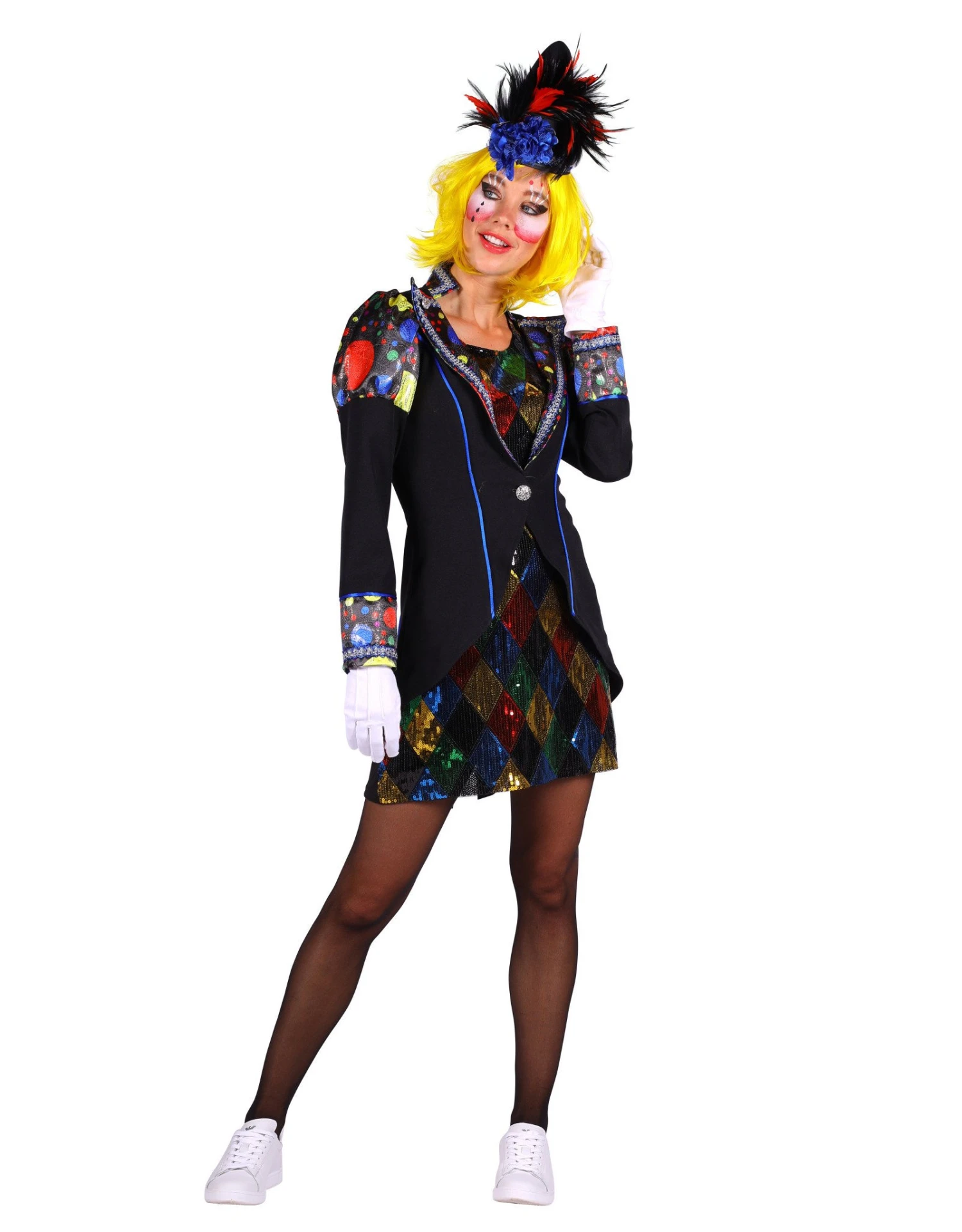 Themakostuum Clown Dame 1 Themakostuum Clown Dame