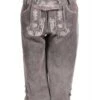 Tiroler Damenhose 3/4 Lang ''inga'', Grijs