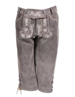 Tiroler Damenhose 3/4 Lang ''inga'', Grijs