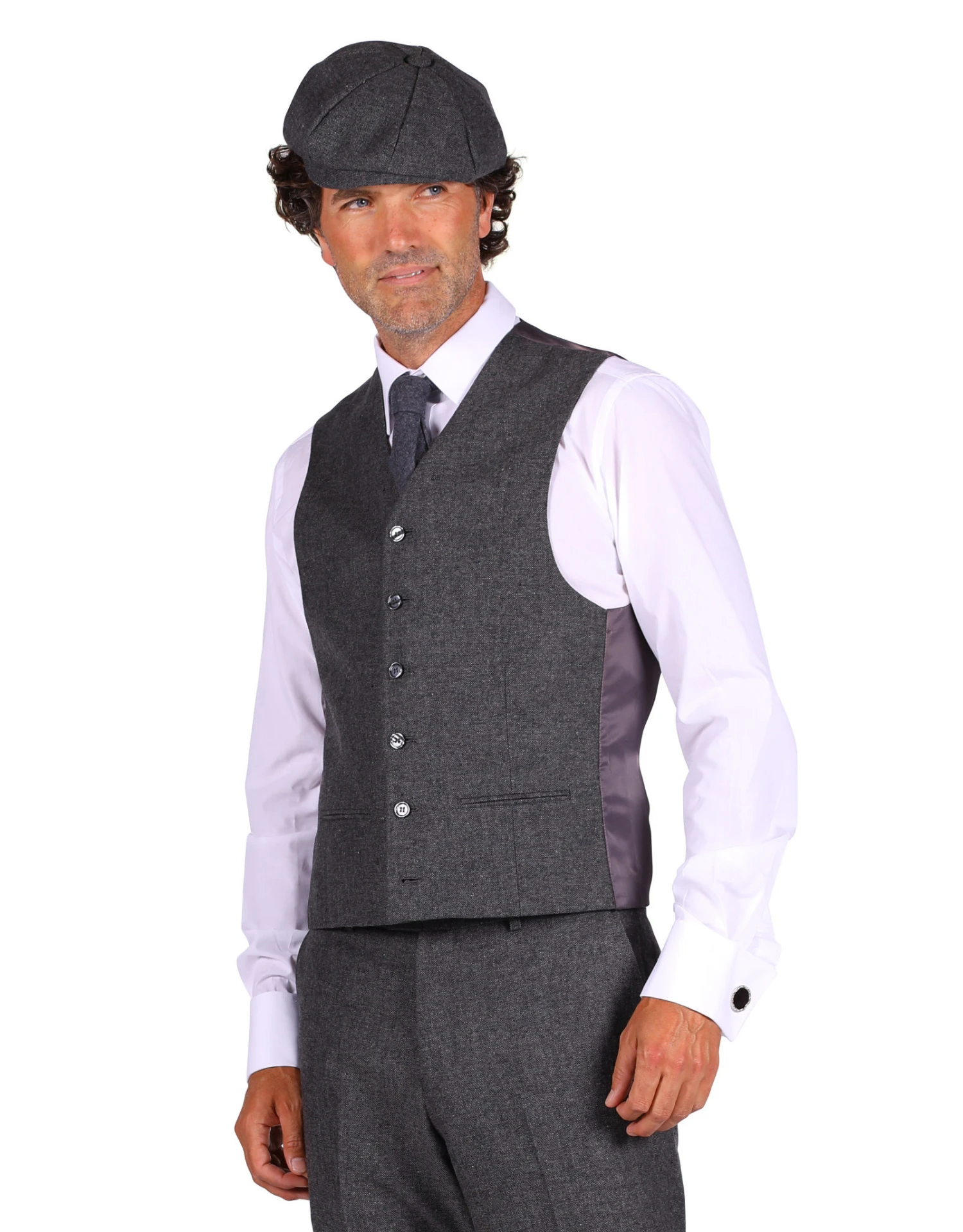Vest Peaky Blinders, Grijs 1 Vest Peaky Blinders, Grijs