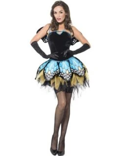 Vakantie Kledingwinkel 8 Vlinder Kostuum Blauw