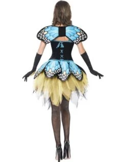 Vlinder Kostuum Blauw -Vakantie Kledingwinkel vlinder kostuum blauw 3