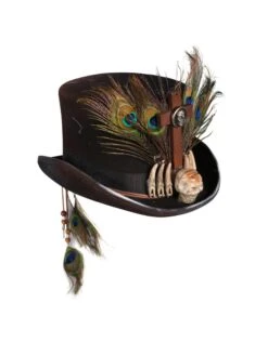 Voodoo Hoed "Blade", Zwart