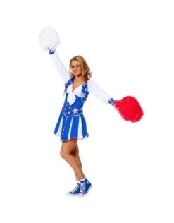 Cheerleader Luxe Blauw